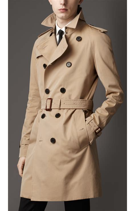 burberry logo gabadine trench coat|burberry men's trench coat outlet.